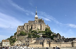 法國,mont st 米歇爾 ·,名勝古跡