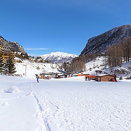 雪,滑雪,皮埃蒙特的阿尔卑斯山