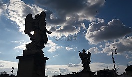 天使,天空,羅馬