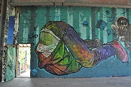 teufelsberg,柏林,街头艺术