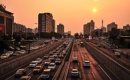 街,交通,高路