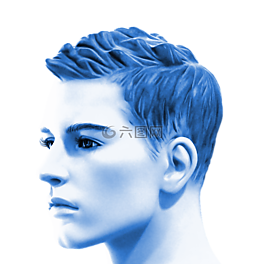 男子,肖像,人的