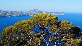 西班牙,calpe,海