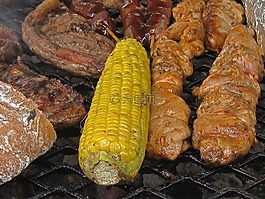 玉米和肉類的火災(zāi),玉米,黃色