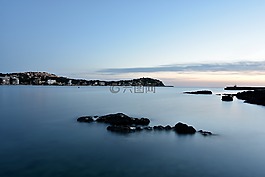 馬洛卡,夜,海灘