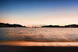 馬洛卡,夜,海灘