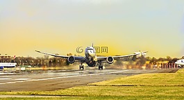 處女,航空公司,天空