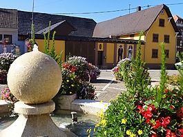 法國(guó),村,建筑物