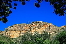 砂巖山,山,砂巖