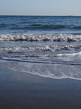 海,波,泡沫