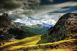 帕valparola,白云岩,盖civetta