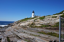 燈塔,緬因州,海岸線