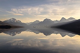 麥當(dāng)勞湖,景觀,全景圖