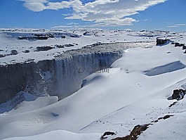 冰島,瀑布,水