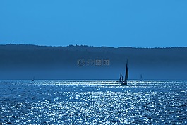 博登湖,帆船,引導(dǎo)