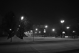柏林,夜,城市