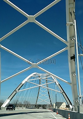 橋,天空,旅行