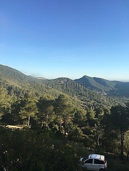 自然,伍茲,空氣