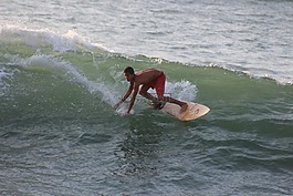冲浪,海滩