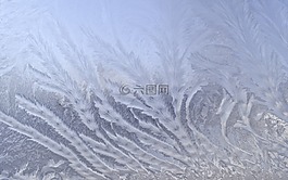 霜,模式,冬天