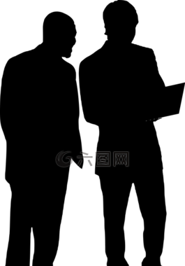側(cè)影,站在,業(yè)務