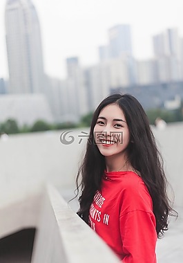 女孩,性感,人