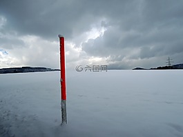 云,雪,森林