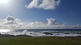 海洋,太平洋,海岸