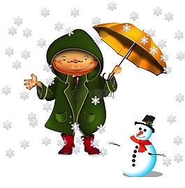 天氣,雪,冬天