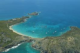 加勒比海,圣巴特,海灘