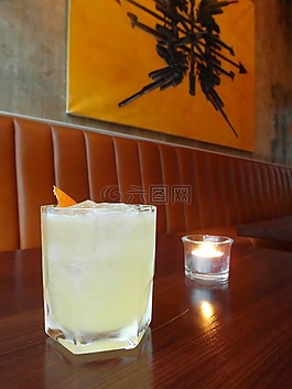 雞尾酒,喝,欄