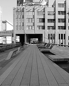 街景,高线,冬季