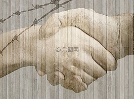 握手,手,到达