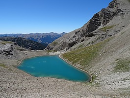 湖早期cayolle,通過cayolle,出來