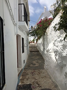 胡同,村,西班牙