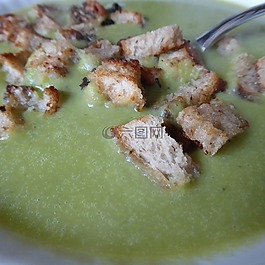 湯,燉,豌豆湯