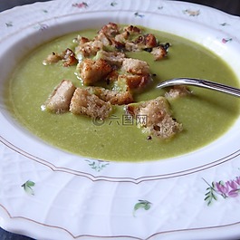 湯,燉,豌豆湯
