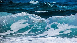 波,砸,海