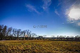 景觀,場,天堂