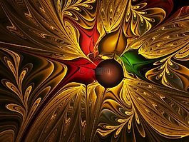 apophysis,分形,花