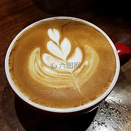 咖啡,拿鐵咖啡,拿鐵藝術