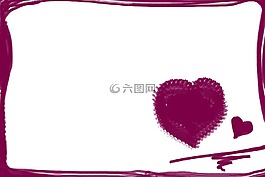 心臟,紅色,文具