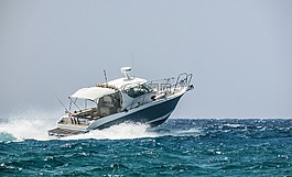 高速船,海,水