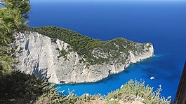 希腊,zakynthos,navagio海湾