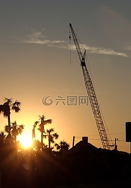 destin,佛罗里达,日落