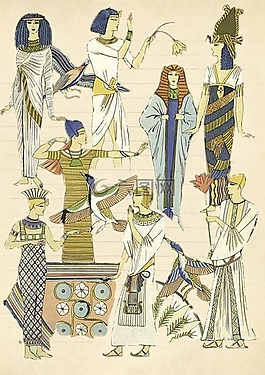 埃及,紙,女子