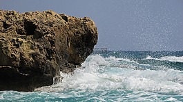 石,波,砸
