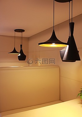 灯,灯光,桌子