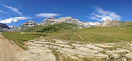 比利牛斯,山,山地景觀