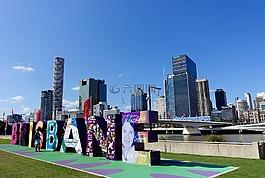 布里斯班,跡象,市容